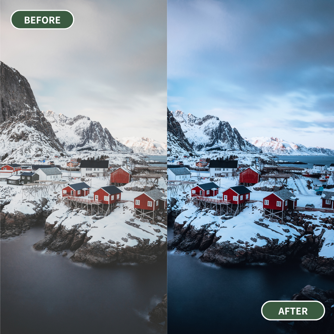 Blue Ice Lightroom Presets Pack